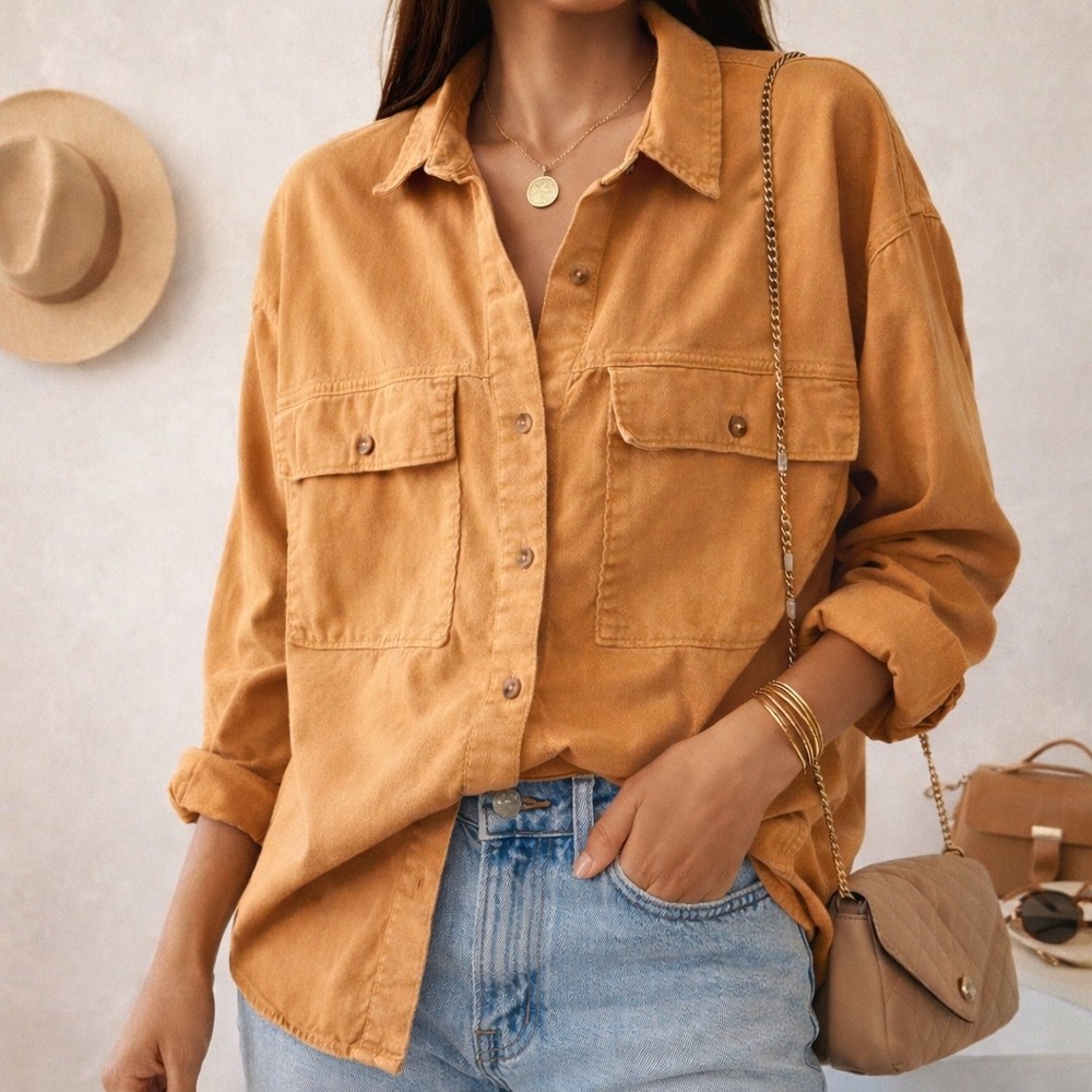 Universal Thread Oversized Fit Button Down - image 1